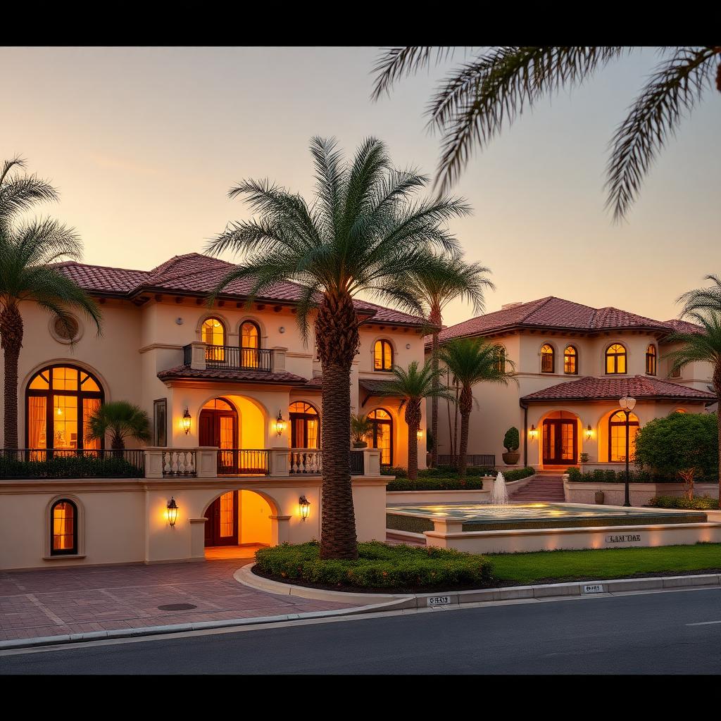 Spanish Villas — Park View City, H Block